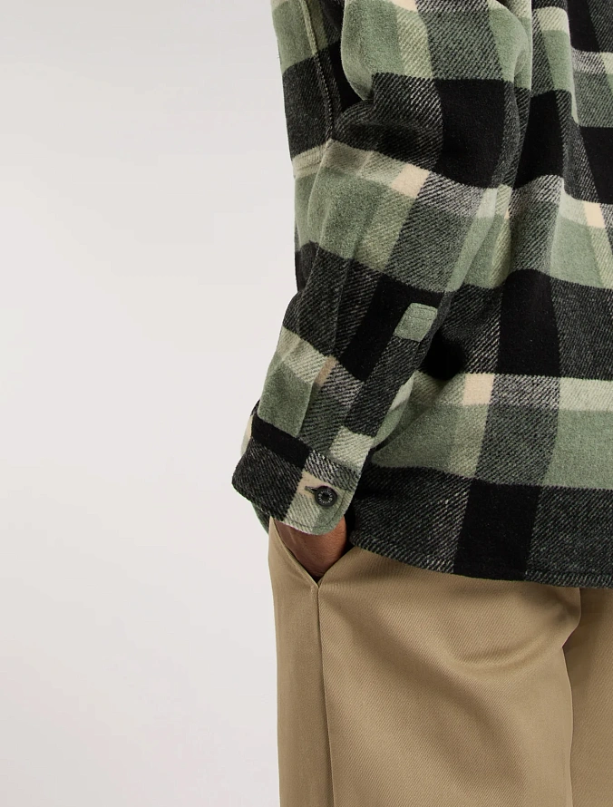 Рубашка Dickies Plaid Coaling Shirt Sea Spray